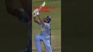 Yuvraj Singh 6 six in 6 balls [upl. by Ynnavoeg16]