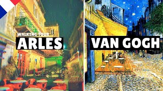 Van Gogh paintings in REAL Life Arles  An ARTISTIC Vincent van Gogh walking tour [upl. by Ydospahr]