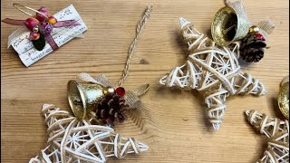 Easy Christmas Star Upscale craftfairies [upl. by Lesde622]