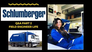 My Schlumberger Career Field Engineer QampA PART2 Women in Oil amp Gas [upl. by Aleakam]