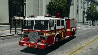 Grand Theft Auto V  Fire Truck  LOCATION [upl. by Snej]