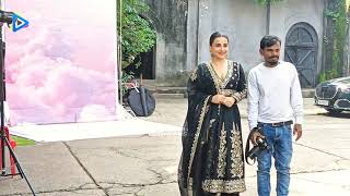 kartik aryan and vidya balan promoting their movie bhool bhulayian 3 on the set of sa ra gama [upl. by Euqnimod]