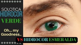 Solotica Hidrocor Verde  Is it better than Hidrocor Esmeralda [upl. by Marchese]