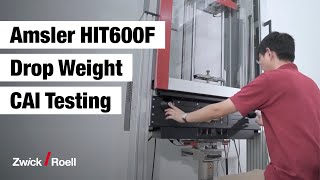 Amsler HIT600F drop weight tester  CAI testing [upl. by Kayla]