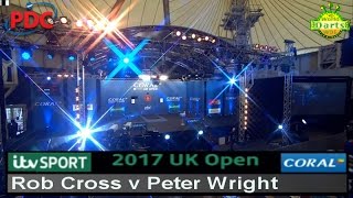 2017 Coral UK Open UK Open TV Finals Rob Cross v Peter Wright  Fifth Round [upl. by Tomas]