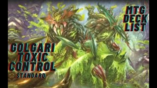 Bloomburrow Standard Golgari Toxic Control MTG Arena [upl. by Westmoreland999]