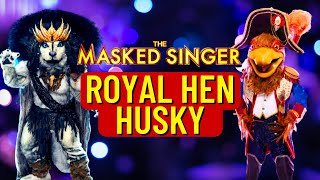 Masked Singer Husky  Royal Hen Released  Season 10 [upl. by Lenroc]