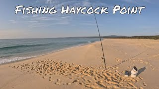 Beach Fishing at Haycock Point [upl. by Noe]