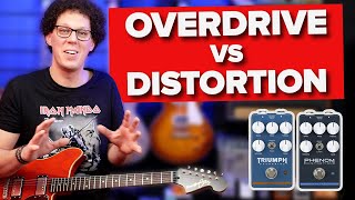 Do Overdrive Pedals and Distortion Pedals Really Do the Same Thing [upl. by Cousins]