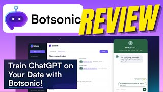 BOTSONIC Review  Best AI Chatbot [upl. by Shelby932]