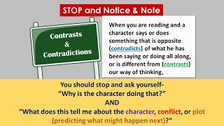 Contrast and Contradictions  Notice amp Note [upl. by Heger]