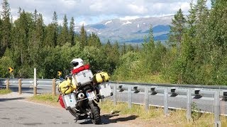 MotorradTour Norwegen Köln  Nordkapp  Teil 3 Über den Polarkreis [upl. by Ataner]