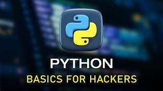 Python Basics For HACKERS [upl. by Atilahs]