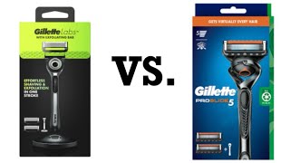 Gillette Fusion Proglide VS Gillette Labs Exfoliating Bar [upl. by Tyne596]