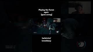 Playing the Forest again gone wrong fypシ゚viral gaming fypシ゚viral streamer shorts theforest [upl. by Elisabeth149]