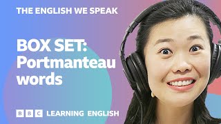 BOX SET English vocabulary megaclass 🤩 Learn 8 English portmanteau words in 21 minutes [upl. by Atikihs]