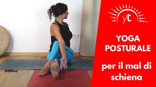 Yoga per il mal di schiena  lezione completa [upl. by Eseenaj888]