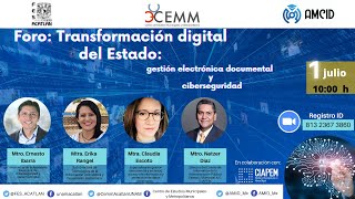 Transformación Digital del Estado importancia de la gestión electrónica documental y ciberseguridad [upl. by Ennaeerb134]