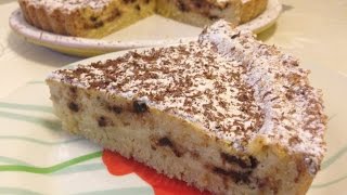 Torta alla ricotta e gocce di cioccolato  intheskywithcupcakes [upl. by Astra315]