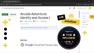 Arcade Adventure Identity and Access I SOLUTION  Qwiklabs  Arcade [upl. by Aihsoj899]