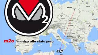 m2o  Italian dancecore radio station SpE FM DX 2007 [upl. by Ahtnicaj]