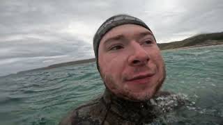 Sennen Cove spearfishing trip [upl. by Grider572]