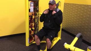 Planet Fitness Ab Machine  How to use the ab machine at Planet Fitness [upl. by Ginger]