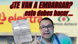 EMBARGOS y COBRANZA EXTRAJUDICIAL de Tiendas Departamentales [upl. by Marlon]