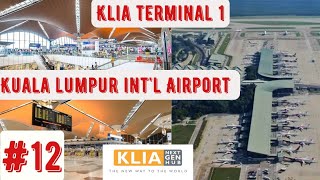 Kuala lumpur International Airport Terminal 1  KLIA  4K [upl. by Denten210]