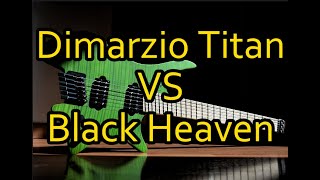 Dimarzio Titan vs Lundgren Black Heaven [upl. by Ayaet301]