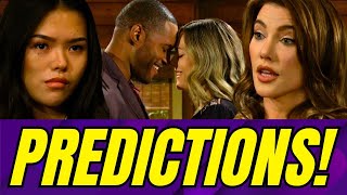 FIVE Bold Predictions Luna Escapes Hope Fires Steffy The Bold and the Beautiful [upl. by Assyli]