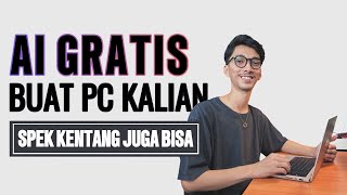 Tutorial Setup AI di PC  Laptop Untuk Siapapun DARI 0 [upl. by Nnaeinahpets]