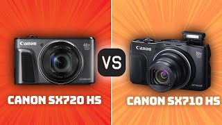 Canon SX720 HS vs Canon SX710 HS Which Camera Is Better With Ratings amp Sample Footage [upl. by Oliy]