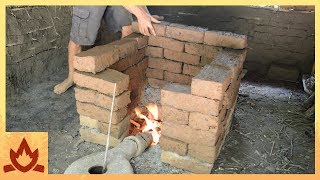 Primitive Technology Fired Clay Bricks [upl. by Brittaney]