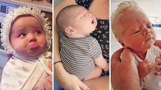 Try Not To Laugh  Cute Funny and Beautiful Newborn Babies  Funny Videos [upl. by Anelleh]