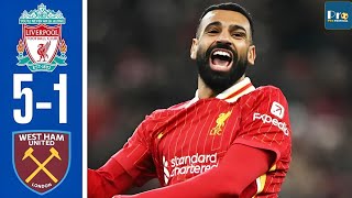 Liverpool vs West Ham  51  Extended Highlights amp All Goals  EFL 2024 [upl. by Oliric785]