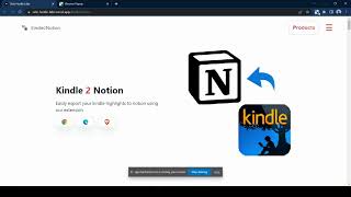 Easy 2023 Export Kindle Highlights to Notion V2 [upl. by Zennas]