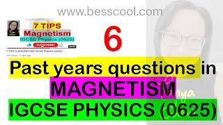 How to SCORE in Magnetism questions in IGCSE Physics 0625 [upl. by Kenric]