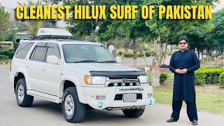 One of The Cleanest Hilux Surf in Pakistan  Complete Review  Asad Ali Virk [upl. by Anwahsad]