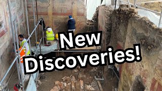 Explore the newest excavation in Pompeii [upl. by Laeira676]