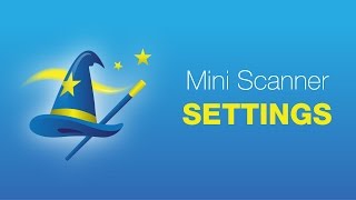 Mini Scanner Settings [upl. by Hardner321]