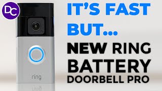 NEW Ring Battery Doorbell Pro Review amp Setup  Its Good But [upl. by Nahtnoj27]