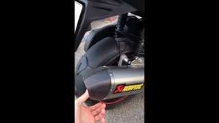 Gilera Runner 200 Akrapovic [upl. by Mihalco]