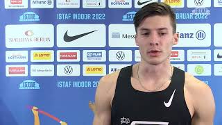 ISTAF Indoor 2022 Personal Best for Oleg Zernikel [upl. by Athelstan]