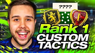 RANK 1 CUSTOM TACTICS amp FORMATIONS 🔥 FC 25 Ultimate Team [upl. by Raskind]