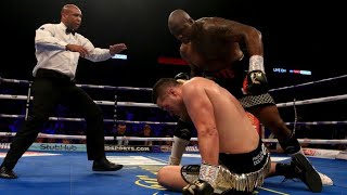 Joseph Parker vs Dillian Whyte highlights All KnockDowns [upl. by Ehc]