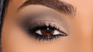 How to 1 Eyeshadow Smokey Eye Tutorial for Beginners [upl. by Galasyn362]