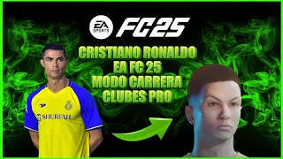 ✅ Cómo Crear a CRISTIANO RONALDO En EA SPORTS FC 25 Clubes Pro Modo Cranium [upl. by Marji]