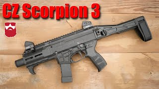 New CZ Scorpion 3 Plus First Shots [upl. by Llednar139]