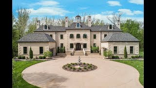 Majestic EuropeanInspired Manor in Defiance Missouri  Sothebys International Realty [upl. by Zaller]